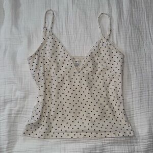 Brandy Melville blue floral tank